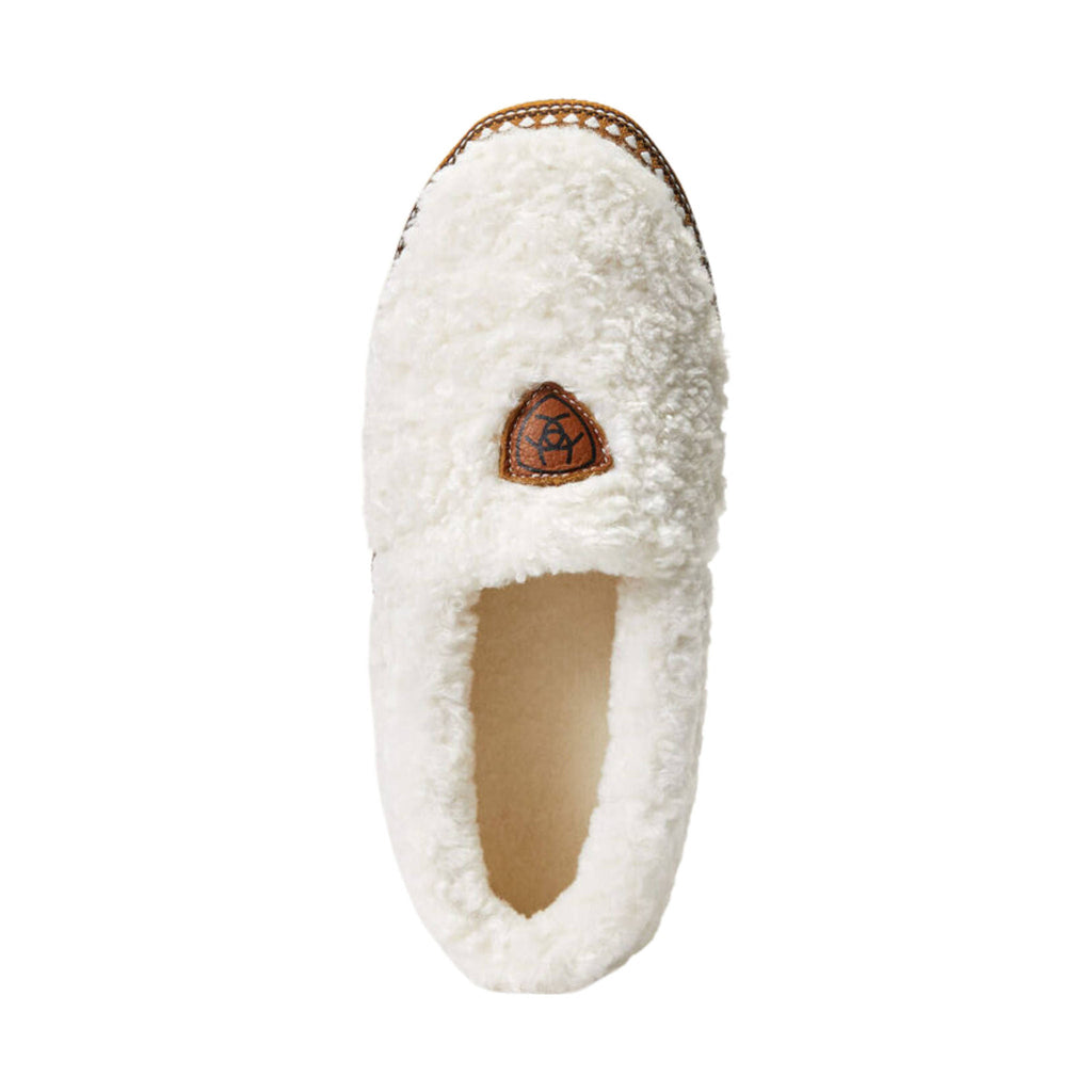 Ariat Women's Snuggle Slippers - Appaloosa Cream - Lenny's Shoe & Apparel