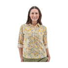 Aventura Women's Devon Top - Yellow - Lenny's Shoe & Apparel