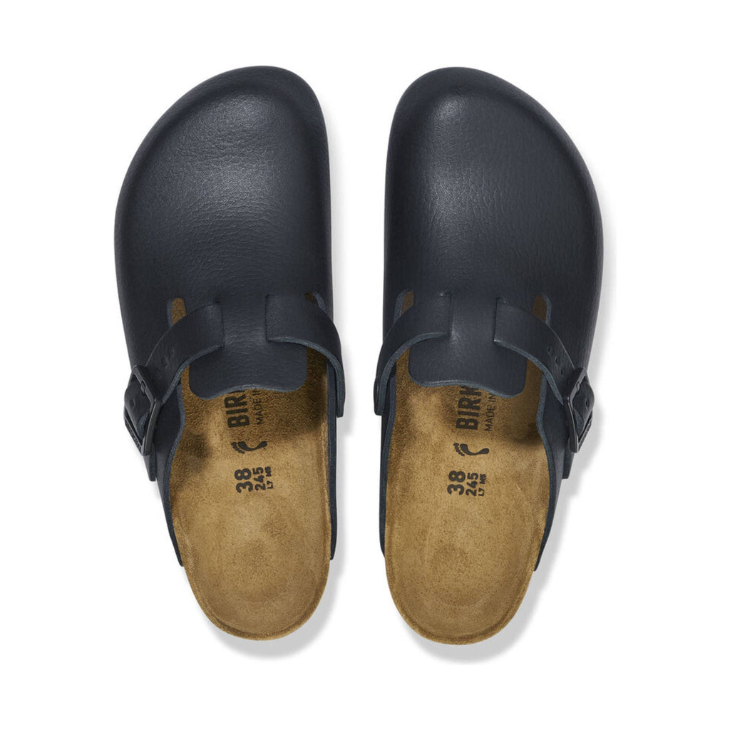 Birkenstock Boston Pro - Leather Black - Lenny's Shoe & Apparel