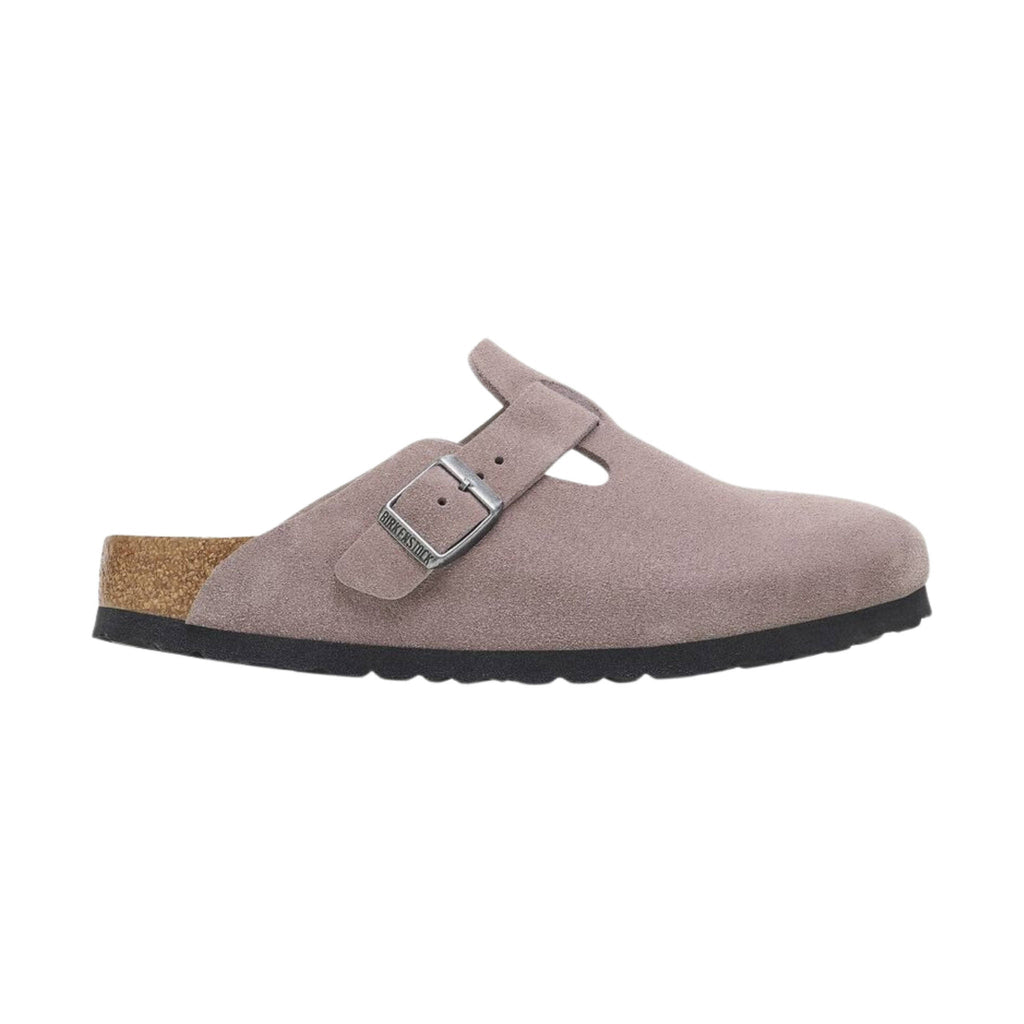 Birkenstock Boston Soft Footbed - Faded Purple - Lenny's Shoe & Apparel