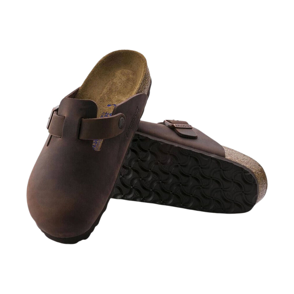 Birkenstock Boston Soft Footbed - Habana Leather - Lenny's Shoe & Apparel