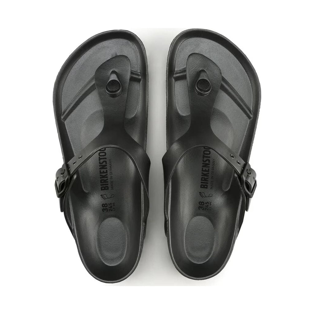 Birkenstock Gizeh Essentials EVA Sandal - Metallic Anthracite - Lenny's Shoe & Apparel