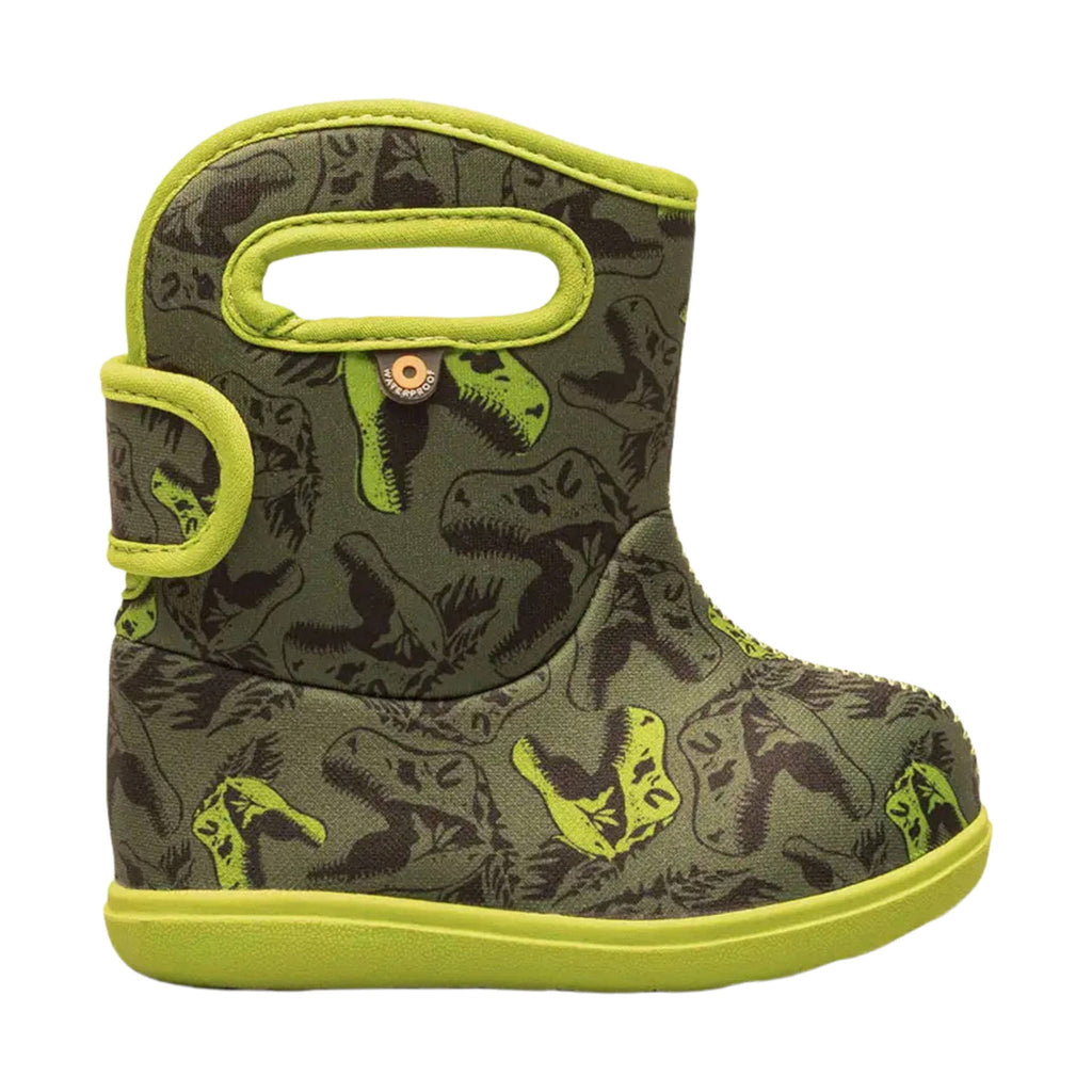 Bogs Baby II Cool Dino Rain Boot - Dark Green Multi - Lenny's Shoe & Apparel