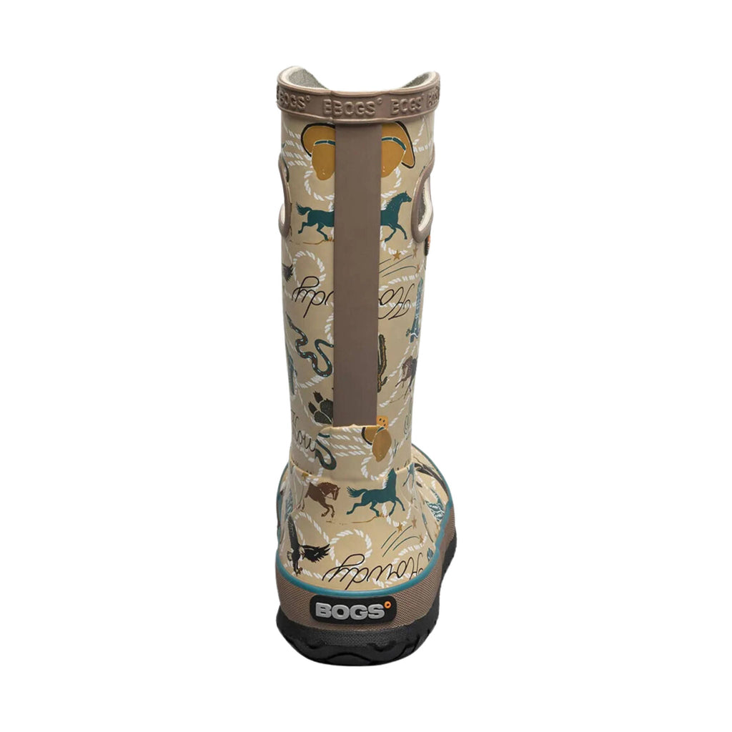 Bogs Kids' New Western Rain Boots - Tan Multi - Lenny's Shoe & Apparel