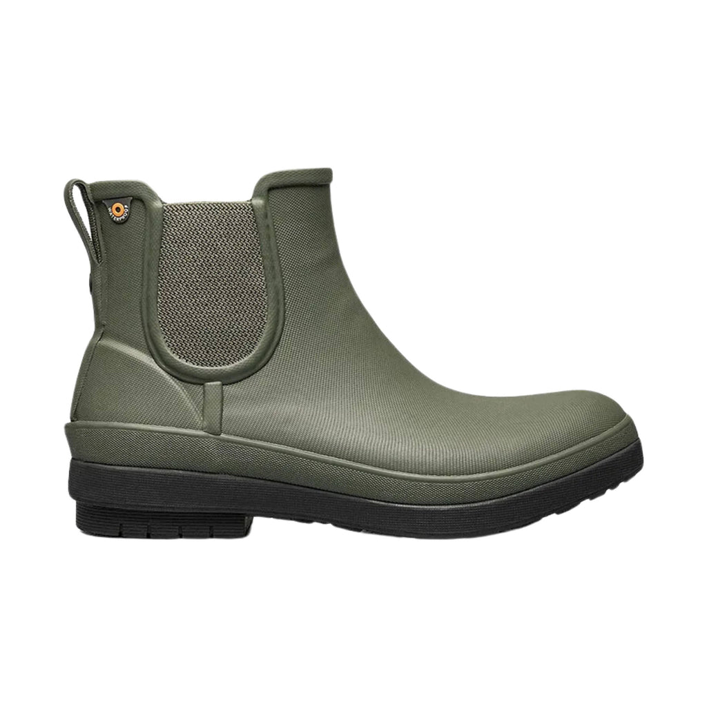 Bogs Women's Amanda Chelsea II Slip On Rain Boots - Green Ash - Lenny's Shoe & Apparel