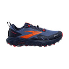 Brooks Women's Cascadia 17 GTX Trail Running Shoes - Navy/Bittersweet/Peacoat - Lenny's Shoe & Apparel