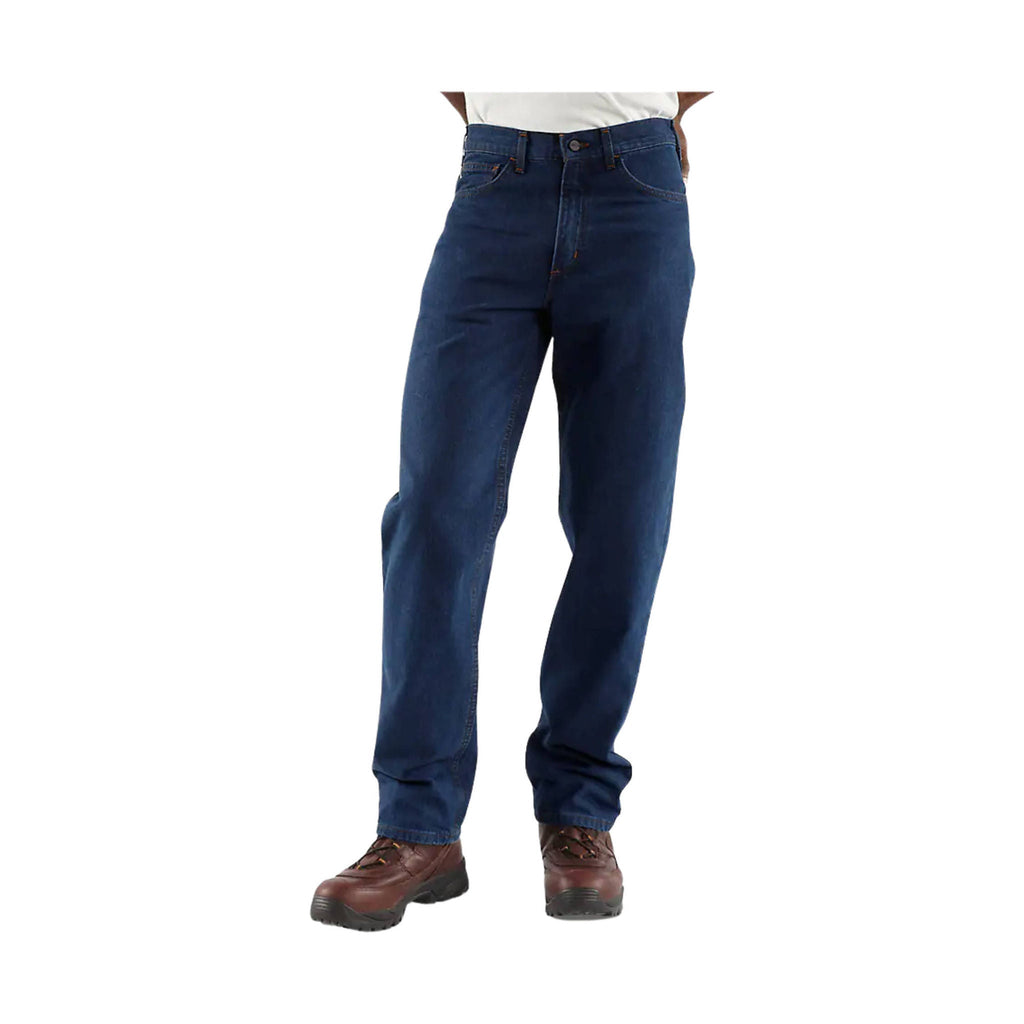 Carhartt Men's Flame Resistant Relaxed Fit Jean - Denim - Lenny's Shoe & Apparel