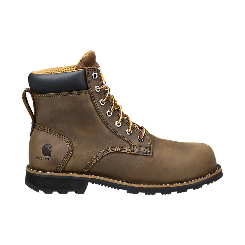 Carhartt Men's Frontier 6 Inch Water Resistant Composite Toe Work Boots - Brown - Lenny's Shoe & Apparel