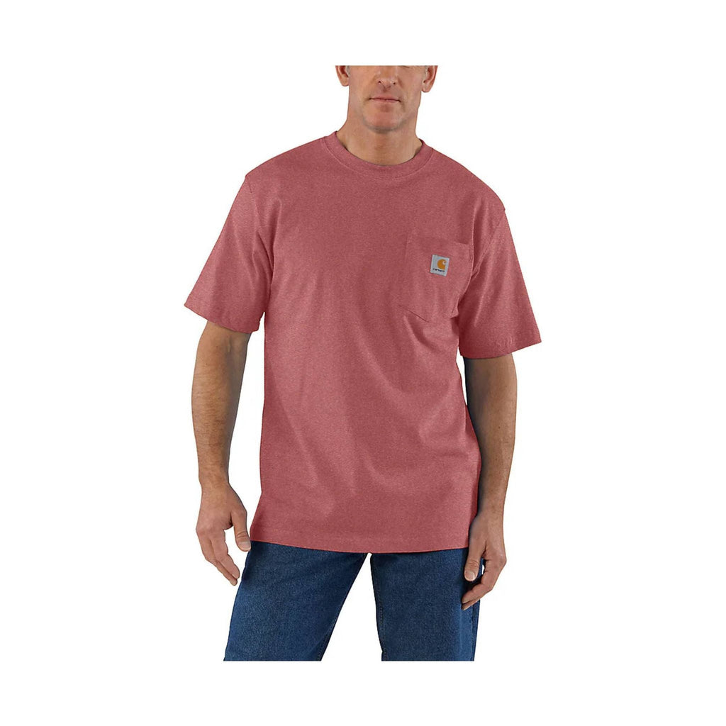 Carhartt Men's Workwear Pocket T-Shirt - Apple Butter Heather - Lenny's Shoe & Apparel