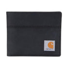 Carhartt Saddle Leather Bifold Legacy Passcase Wallet - Black - Lenny's Shoe & Apparel