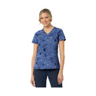 Carhartt Women's Print Tuck In Scrub Top - Geo Logo Riverside - Lenny's Shoe & Apparel