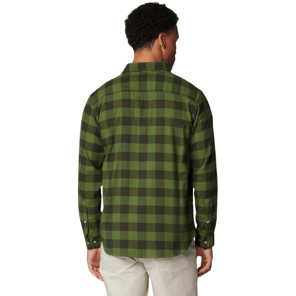 Columbia Men's Cornell Woods Flannel Long Sleeve Shirt - Canteen Buffalo Check - Lenny's Shoe & Apparel