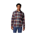 Columbia Men's Cornell Woods Flannel Long Sleeve Shirt - Collegiate Navy Classic Multi Tartan - Lenny's Shoe & Apparel