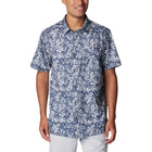 Columbia Men's Super Slack Tide Camp Shirt - Collegiate Navy Tunado Tonal - Lenny's Shoe & Apparel