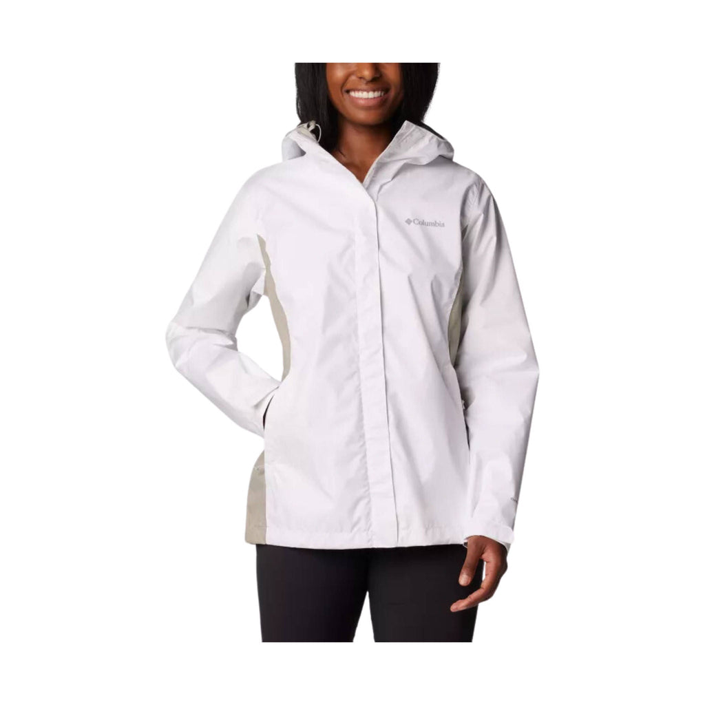 Columbia Women's Arcadia II Jacket - White/Flint Grey - Lenny's Shoe & Apparel