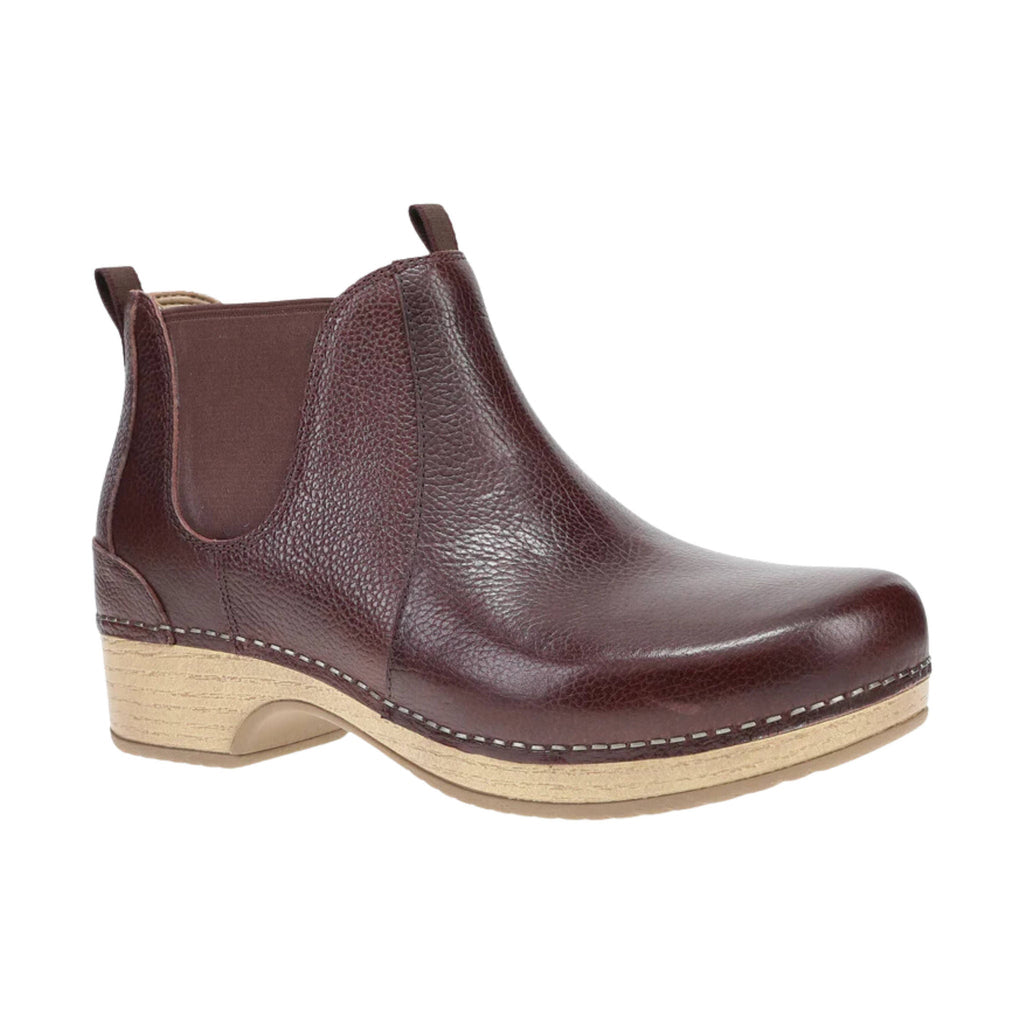 Dansko Women's Becka Boots - Cordovan Milled - Lenny's Shoe & Apparel