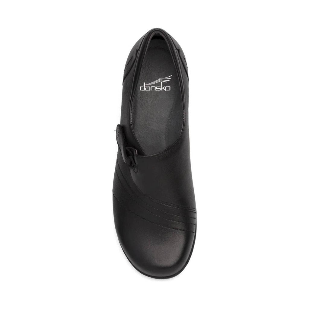 Dansko Women's Franny Shoe - Black Milled Nappa - Lenny's Shoe & Apparel