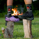 Darn Tough Vermont Exclusive Campfire - Chocolate - Lenny's Shoe & Apparel