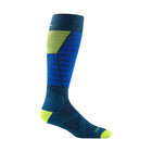 Darn Tough Vermont Men's Function X Over The Calf Midweight Ski and Snowboard Sock - Dark Teal - Lenny's Shoe & Apparel