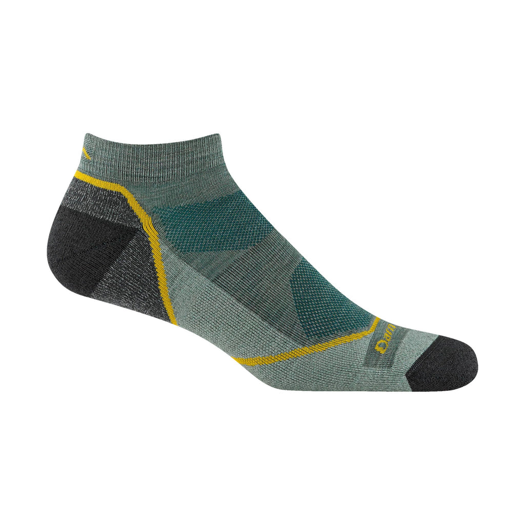 Darn Tough Vermont Men's Lightweight Hiker No Show Socks - Seafoam - Lenny's Shoe & Apparel