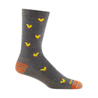 Darn Tough Vermont Men's Strut Lightweight Lifestyle Sock - Taupe - Lenny's Shoe & Apparel