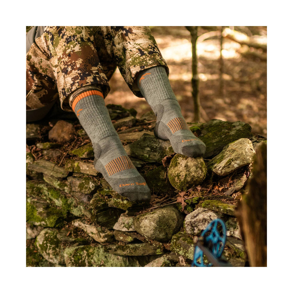 Darn Tough Vermont Women's Boot Midweight Hunting Sock - Seafoam - Lenny's Shoe & Apparel