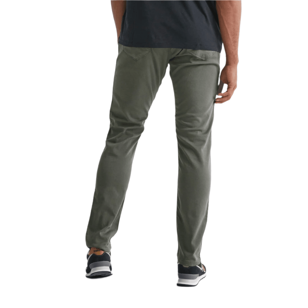 Duer Men's No Sweat Relaxed Taper Pant - Gull - Lenny's Shoe & Apparel