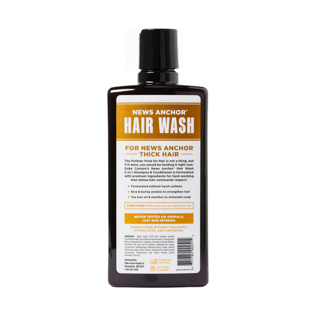 Duke Cannon 2 In One Hair Wash - Bay Rum - Lenny's Shoe & Apparel