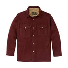 Filson Men's Lined Mackinaw Wool Jac Shirt - Dark Red/ Black Houndstooth - Lenny's Shoe & Apparel