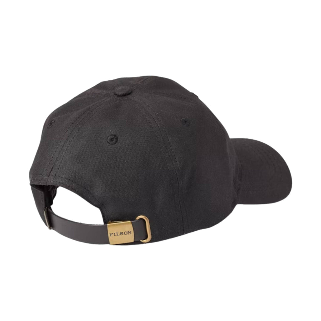 Filson Oil Tin Low Profile Cap - Black - Lenny's Shoe & Apparel