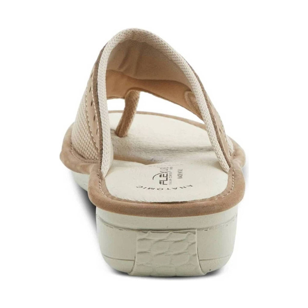 Flexus Pascalle Slide Sandal - Beige - Lenny's Shoe & Apparel