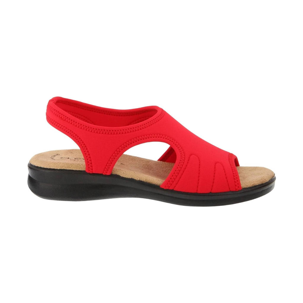 Flexus Women's Nyaman Sandal - Red - Lenny's Shoe & Apparel