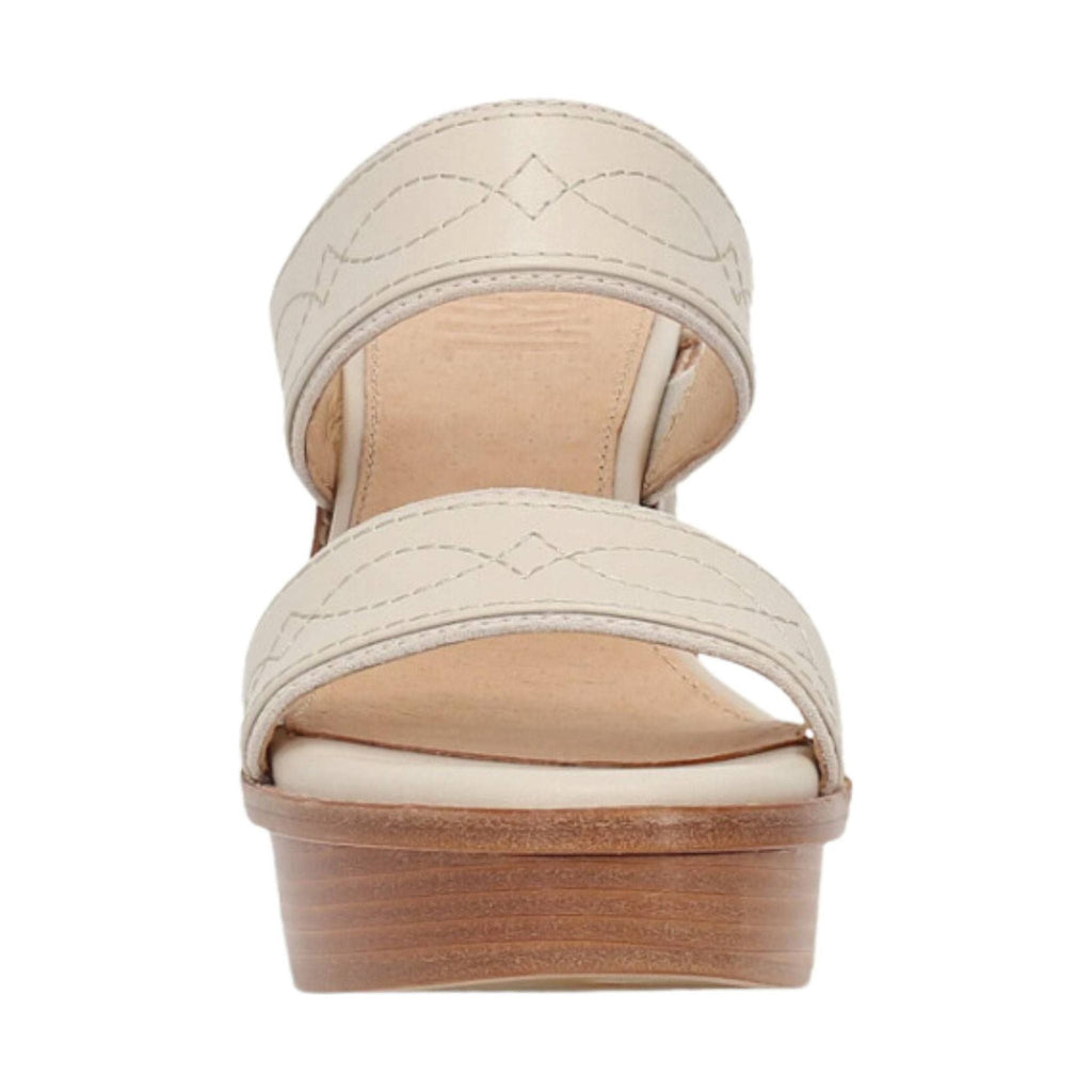 Frye Women's Pipa Woodstock 2 Band Platform Sandal - Ivory - Lenny's Shoe & Apparel