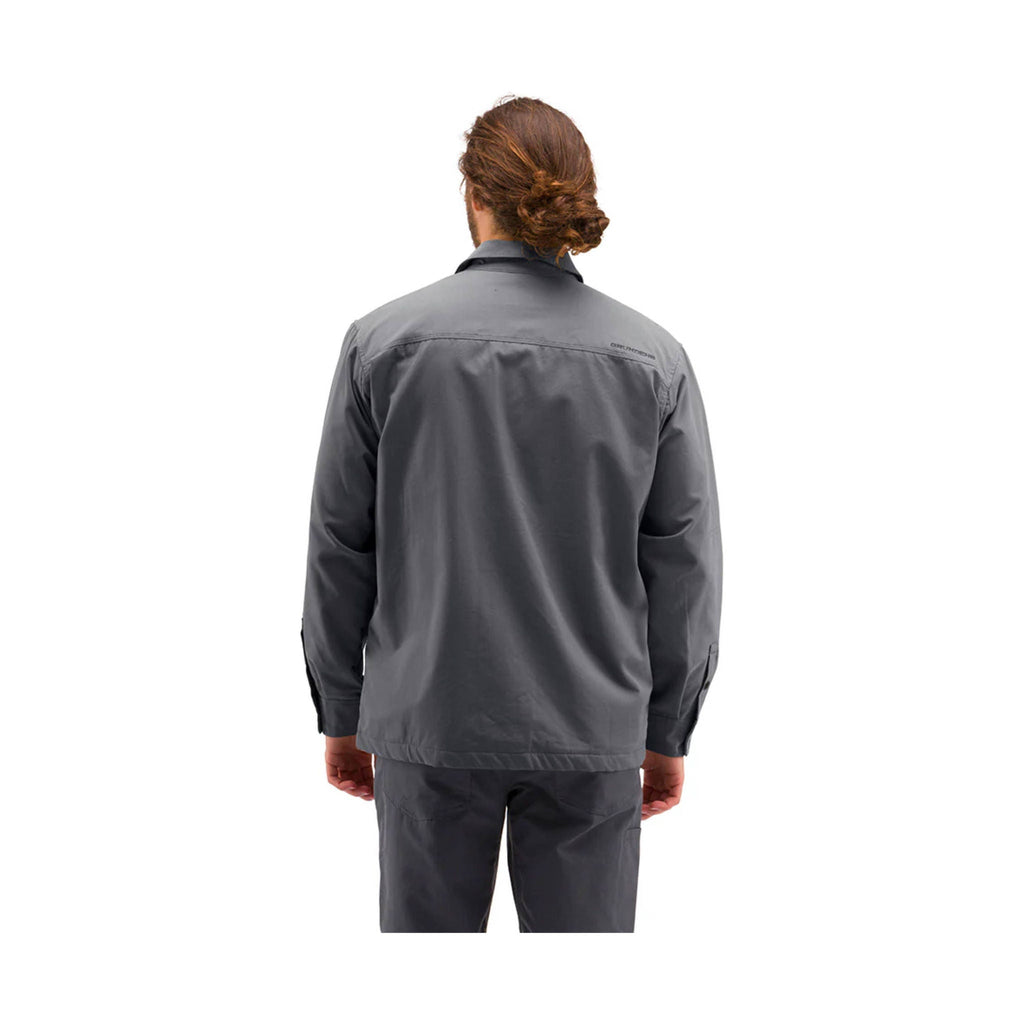 Grundens Men's Jetty Shacket - Iron Gate - Lenny's Shoe & Apparel