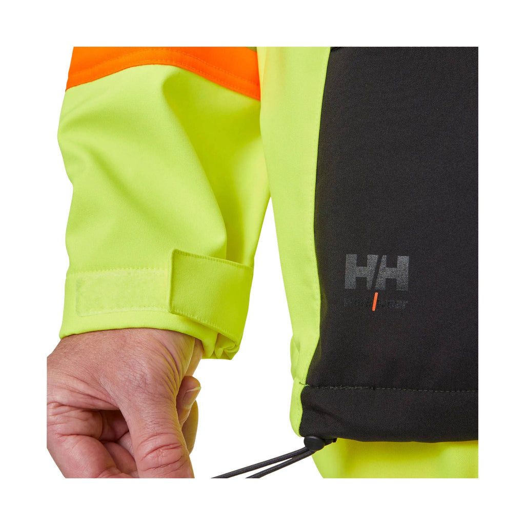 Helly Hansen Men's Alta Softshell Jacket CSA - Yellow/Ebony - Lenny's Shoe & Apparel