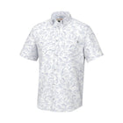 Huk Men's Kona Button Down Shirt - White - Lenny's Shoe & Apparel