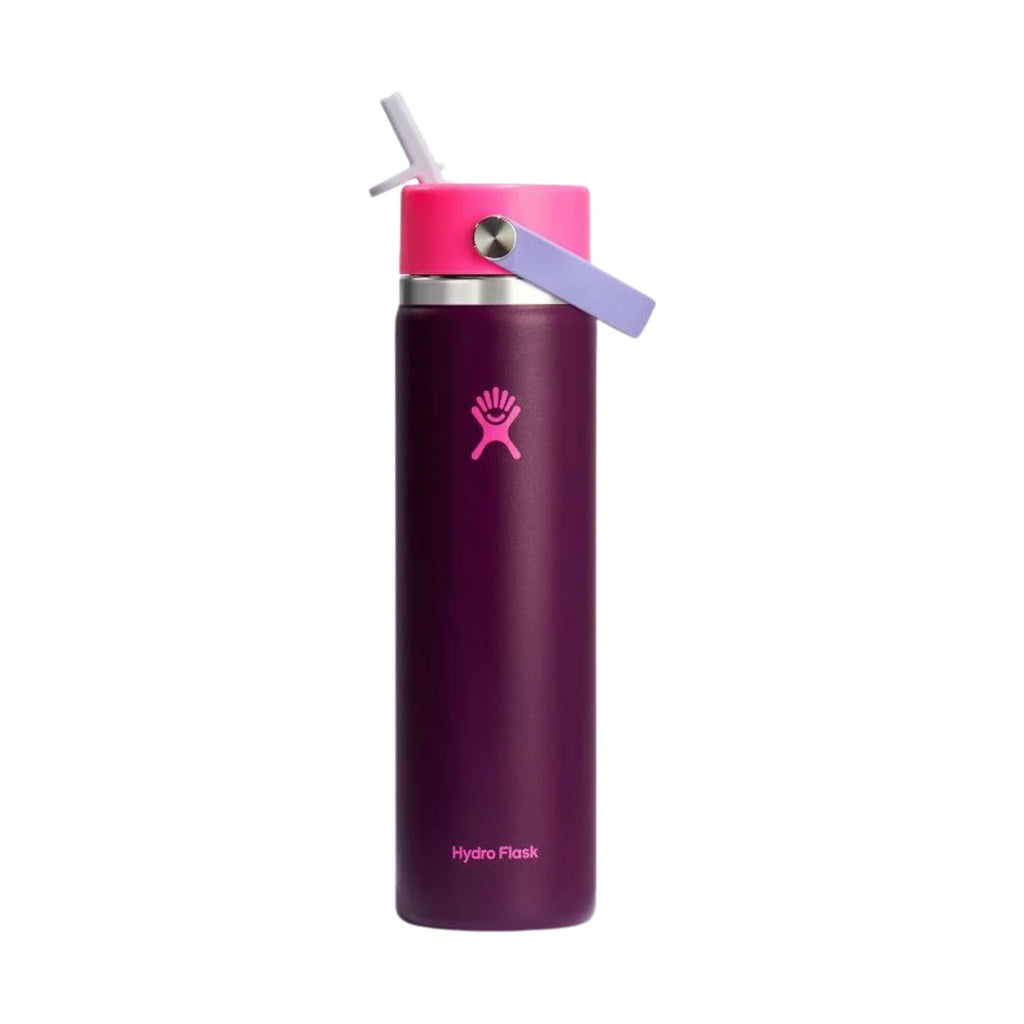 Hydro Flask 24 oz Wide Mouth With Flex Straw Cap - Sugarplum (Limited Edition) - Lenny's Shoe & Apparel