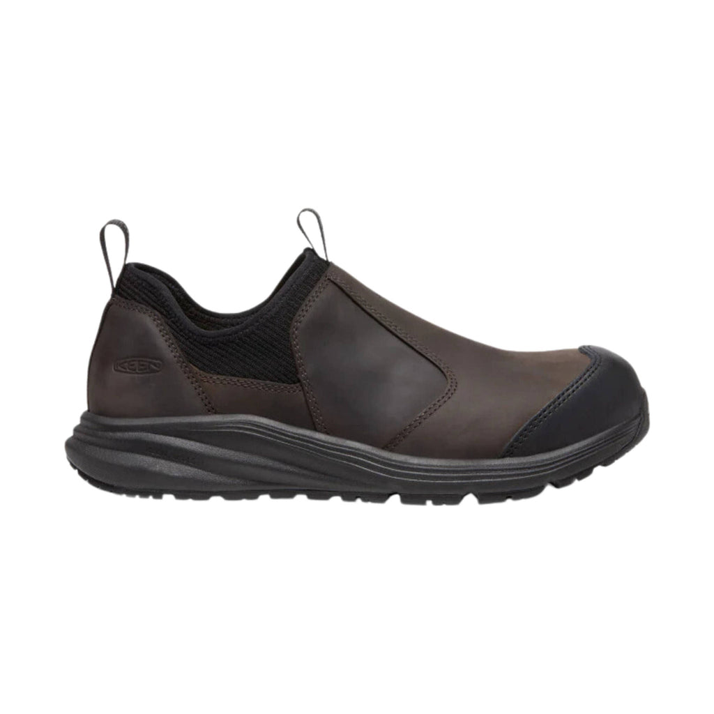 KEEN Utility Men's Vista Energy Shift ESD Carbon Fiber Toe Work Shoes - Coffee Bean/Black - Lenny's Shoe & Apparel