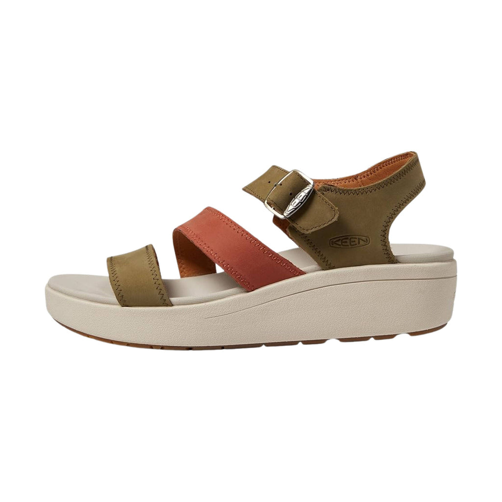 KEEN Women's Ellecity Sandal - Martini Olive/Baked Clay - Lenny's Shoe & Apparel