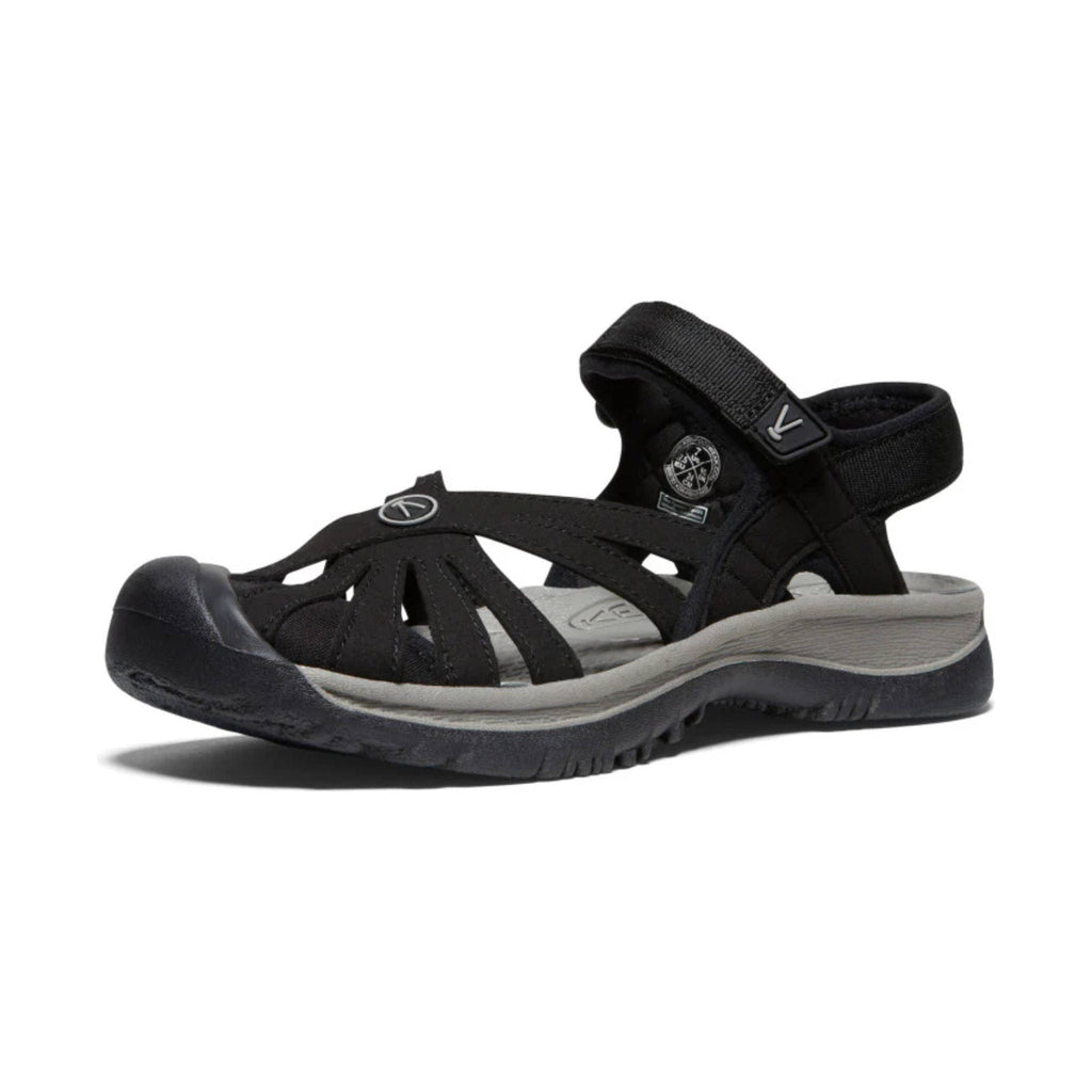 KEEN Women's Rose Sandal - Black/Grey - Lenny's Shoe & Apparel