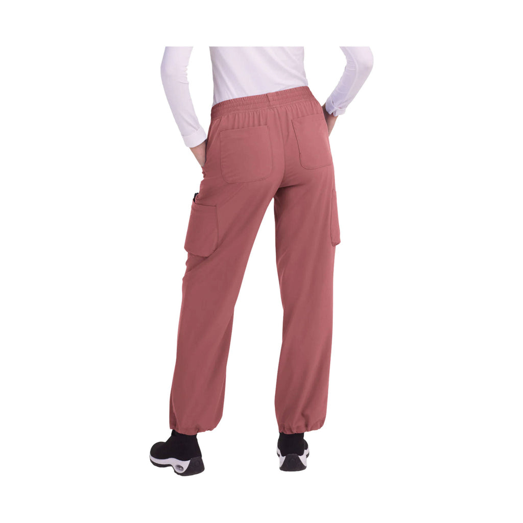 Koi Women's Dunia Scrub Pant - Rosewood - Lenny's Shoe & Apparel