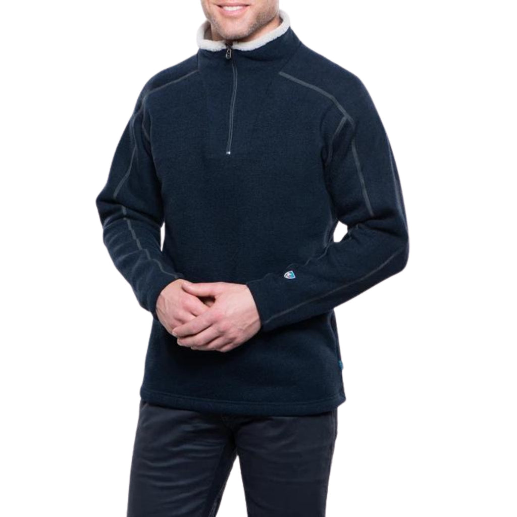 Kuhl Men's Europa Quarter Zip - Mutiny Blue - Lenny's Shoe & Apparel