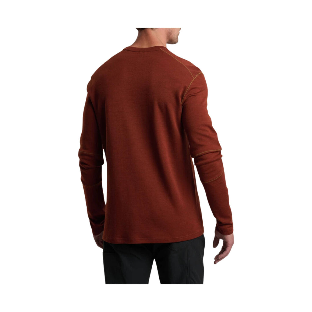 Kuhl Men's Invigoratr Merino Crew - Chili Oil - Lenny's Shoe & Apparel