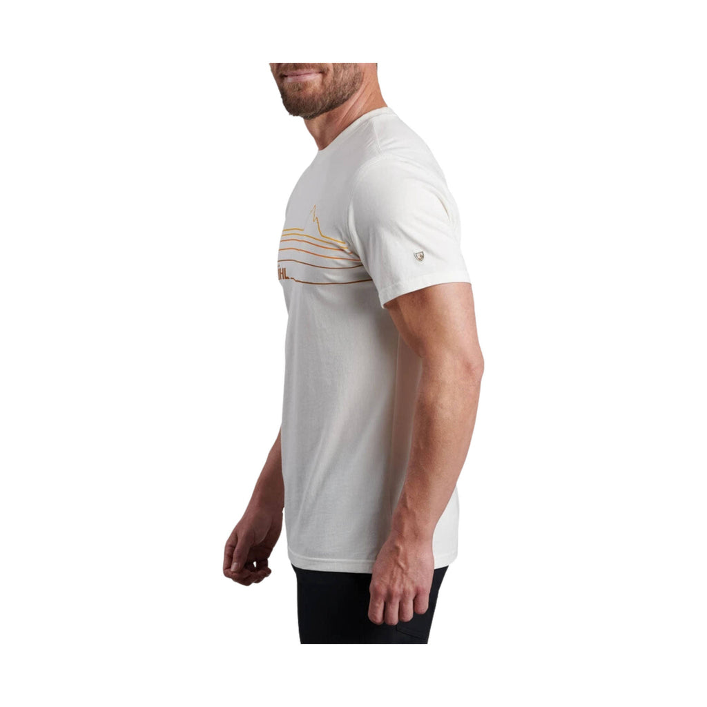 Kuhl Men's Mountain Lines Tee - White - Lenny's Shoe & Apparel