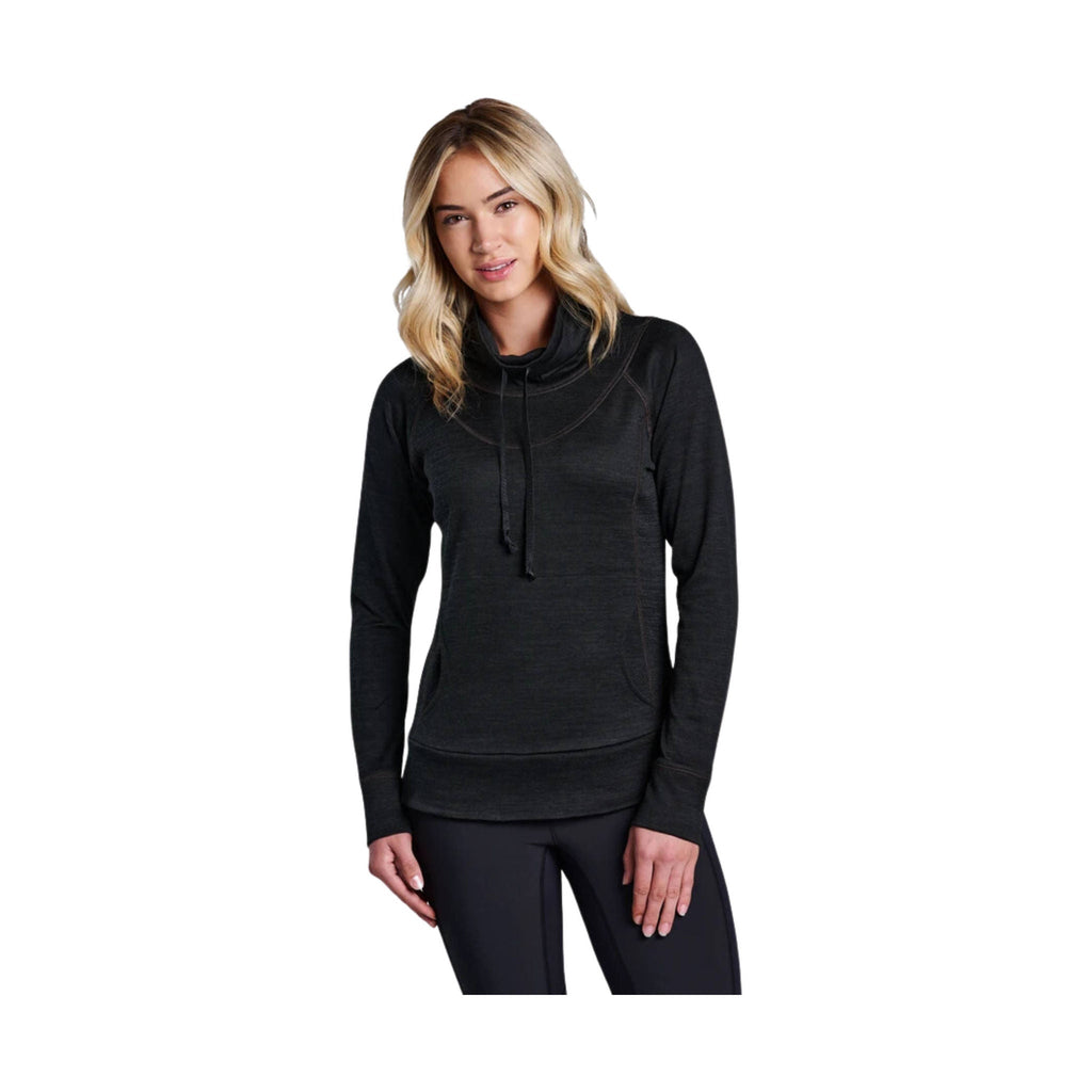 Kuhl Women's Lea Pullover - Black - Lenny's Shoe & Apparel