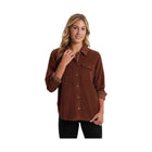 Kuhl Women's Tallula Cord Shirt - Mocha - Lenny's Shoe & Apparel