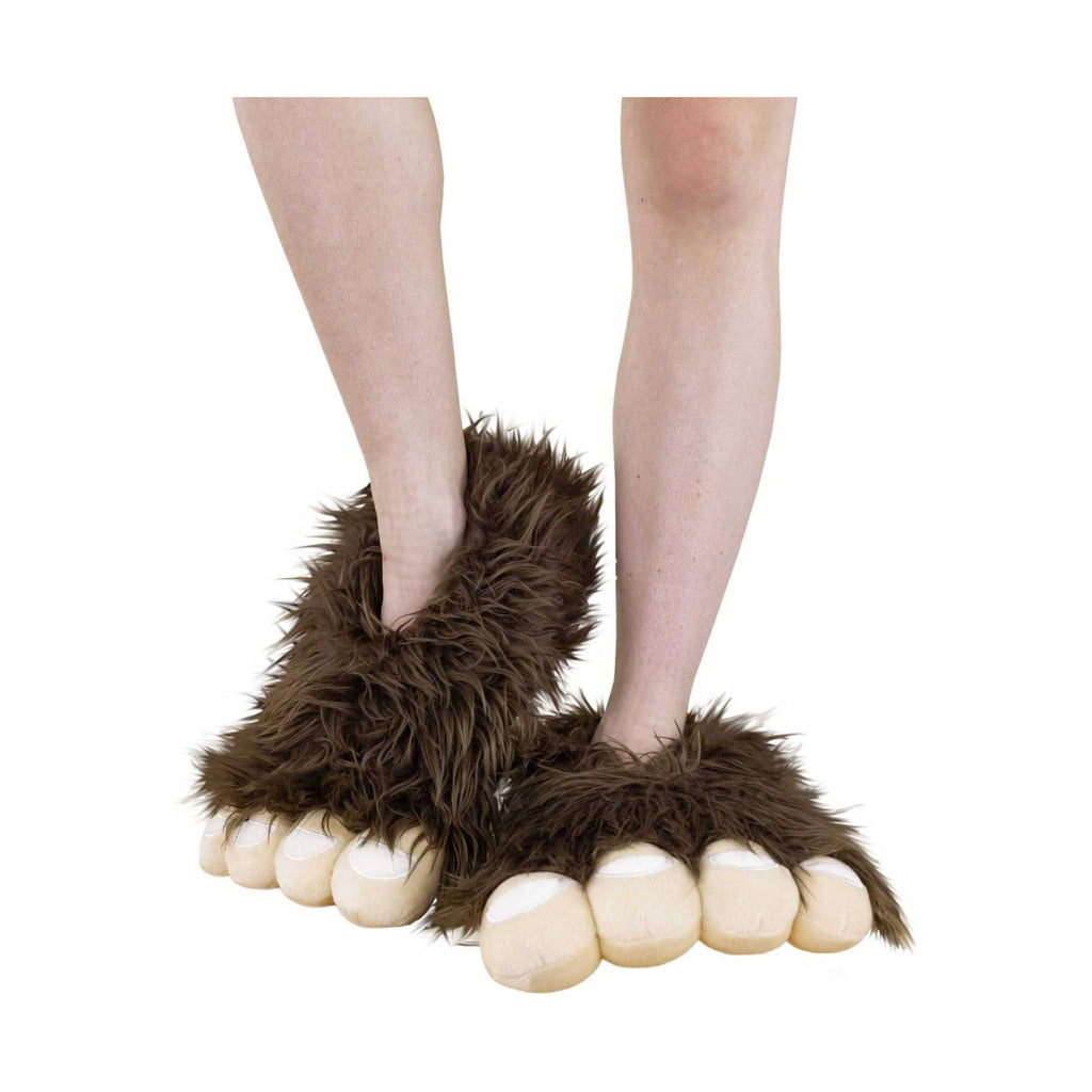 Lazy One Kids' Bigfoot Slippers - Brown - Lenny's Shoe & Apparel