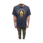 Life Is Good Men's Green Mountains Exclusive Campfire Crusher Tee - Darkest Blue - Lenny's Shoe & Apparel