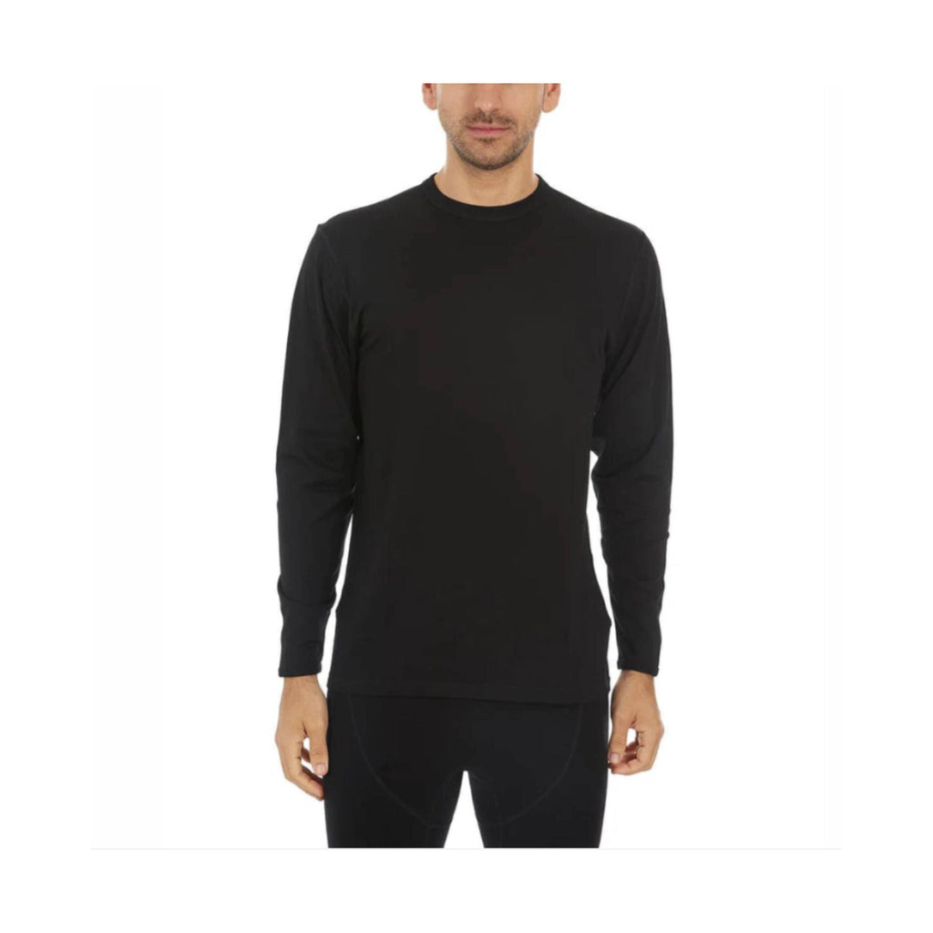 Minus33 Men's Ticonderoga Lightweight Wool Crew - Black - Lenny's Shoe & Apparel