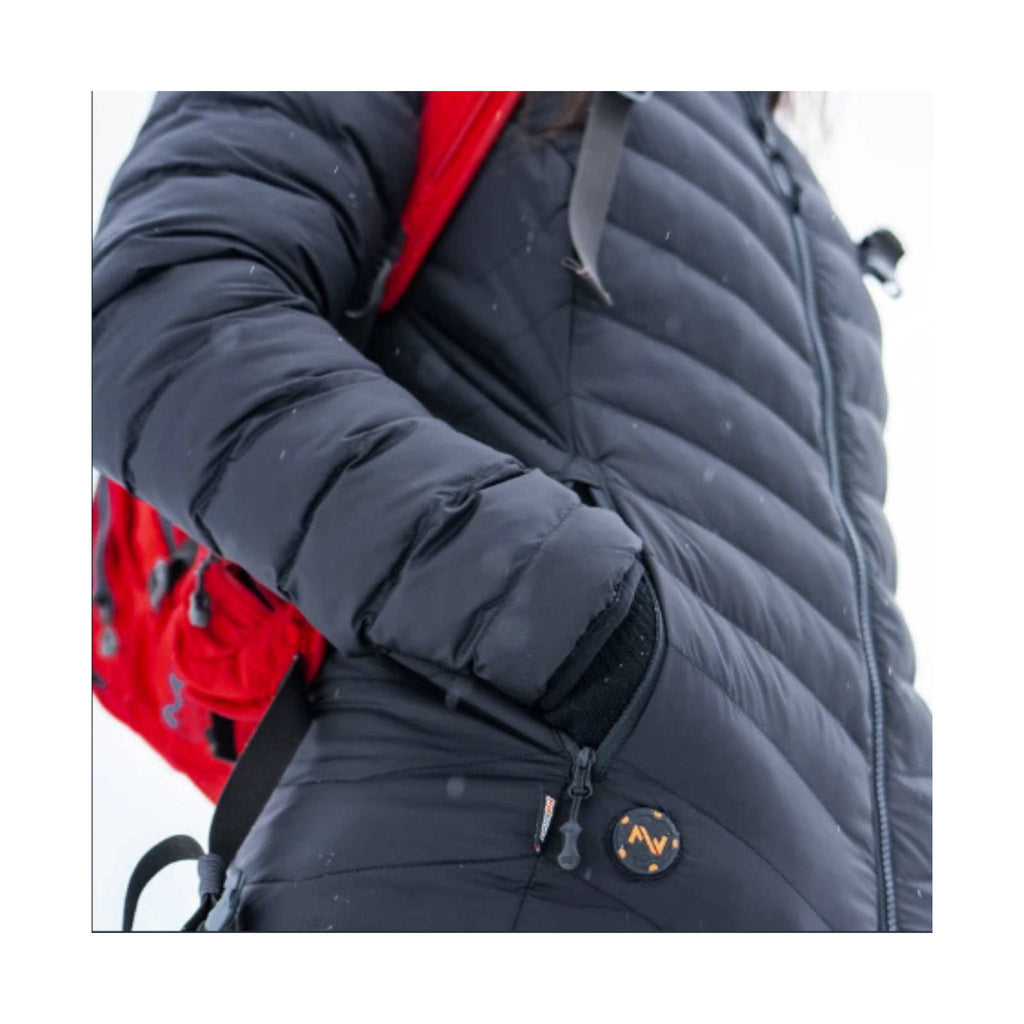 Mobile Warming Women's Backcountry Xtera Heated Jacket - Black - Lenny's Shoe & Apparel